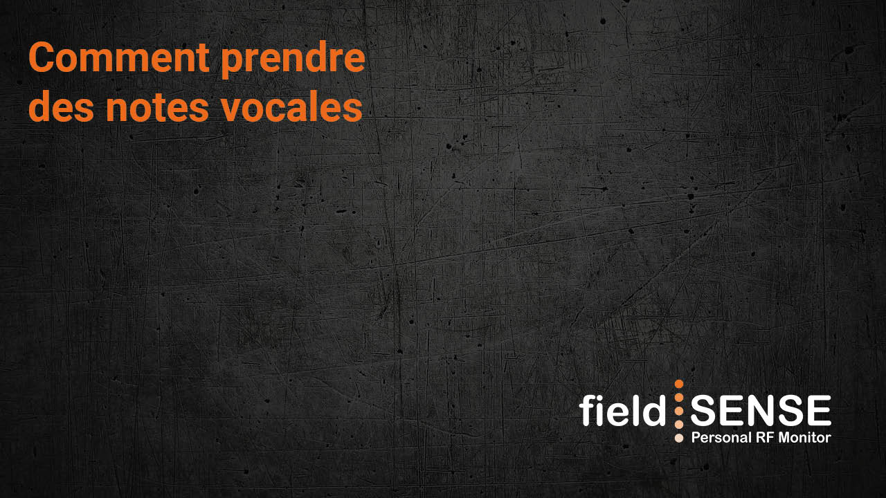 Comment prendre des notes vocales