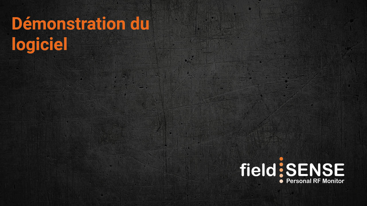 Démonstration du logiciel